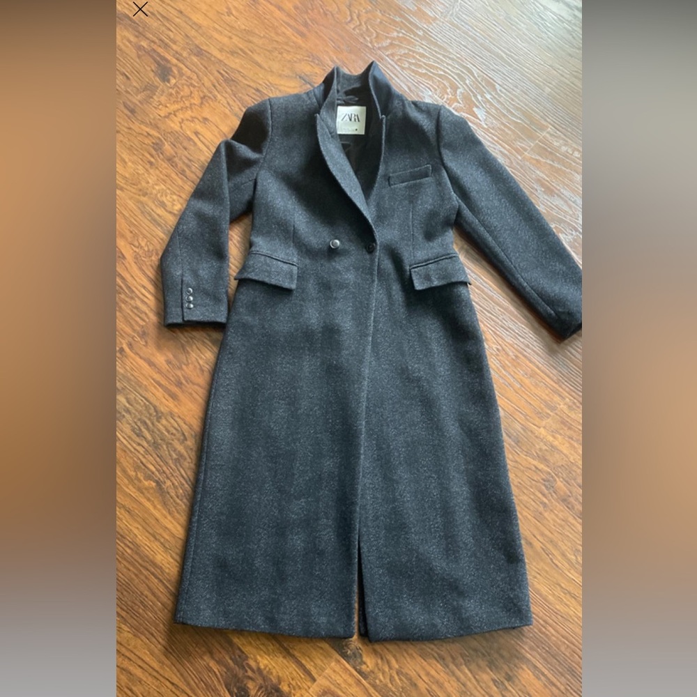 Zara  Black Women's Coat tailored cool girl